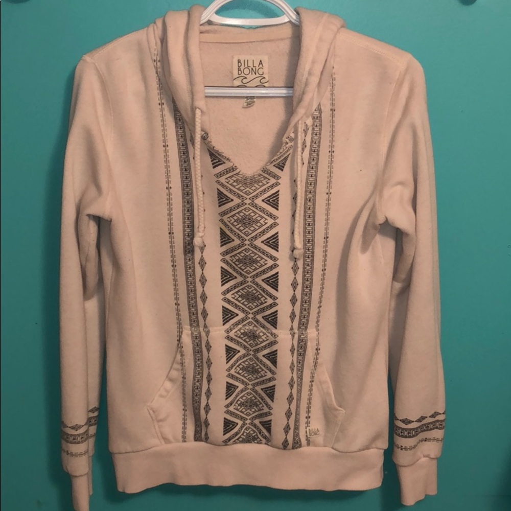 Cream Billabong Sweatshirt